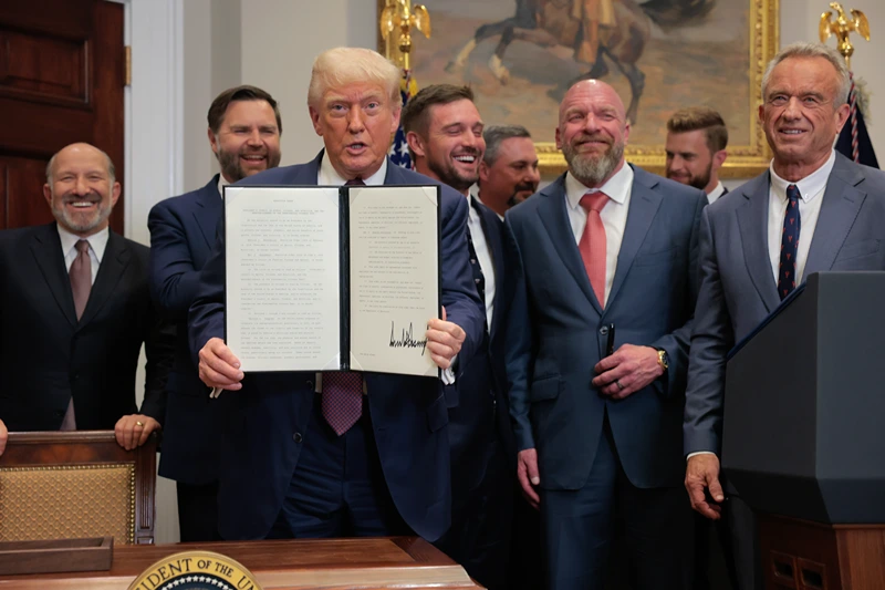 Trump signs EO reestablishing ‘Presidential Fitness Test’ for students
