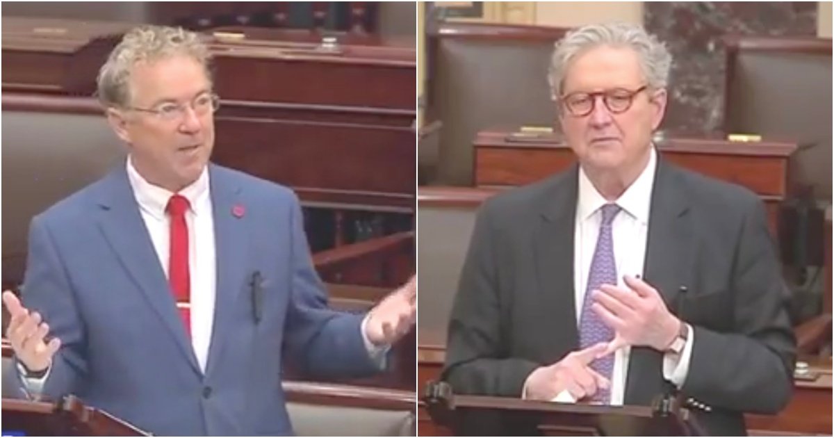 Senator Rand Paul OBJECTS TWICE to Senator John Kennedy’s Proposal to STOP Congressional Pay During Schumer Shutdown
