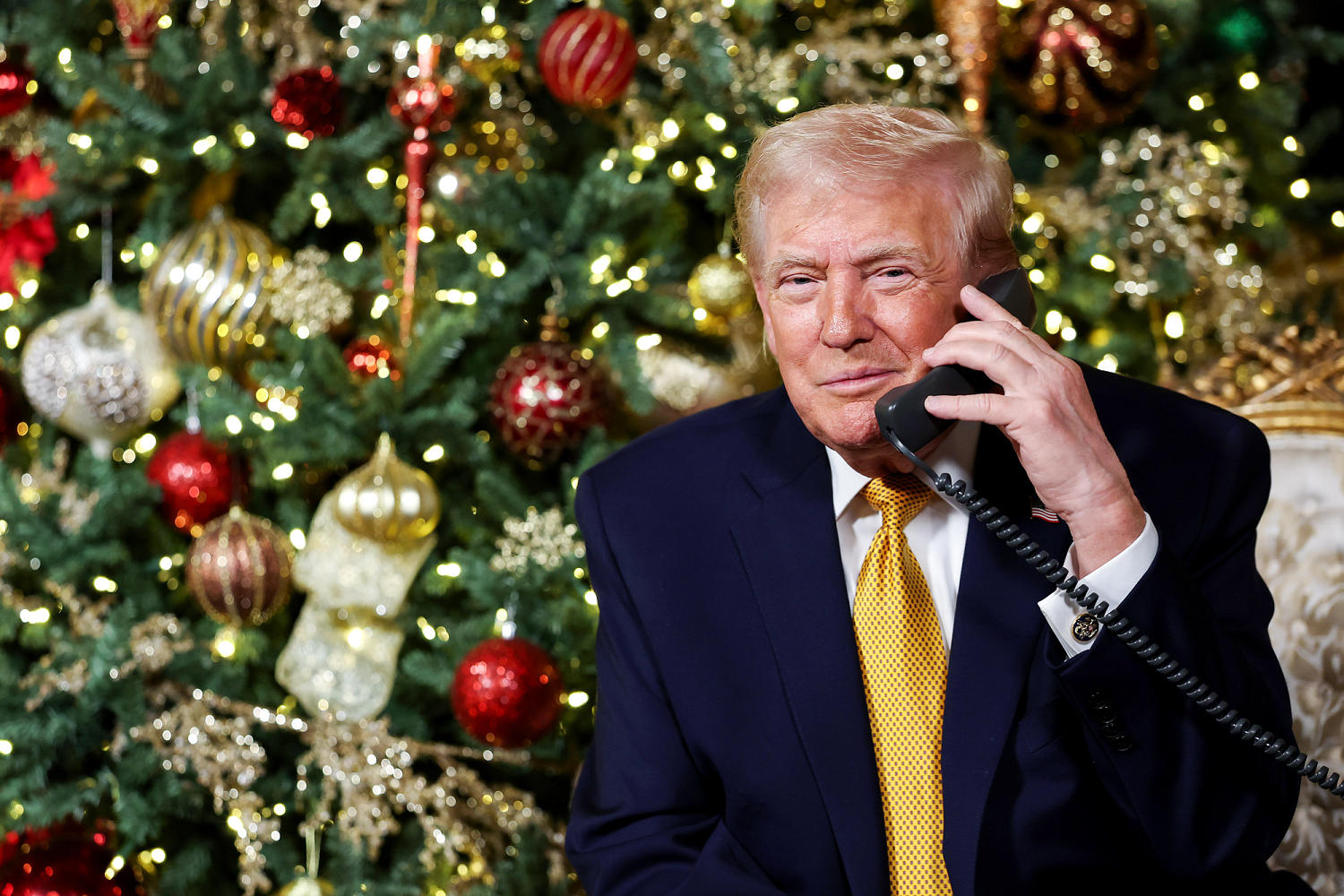 Trump jokes about Santa giving a child 'clean, beautiful coal' for Christmas