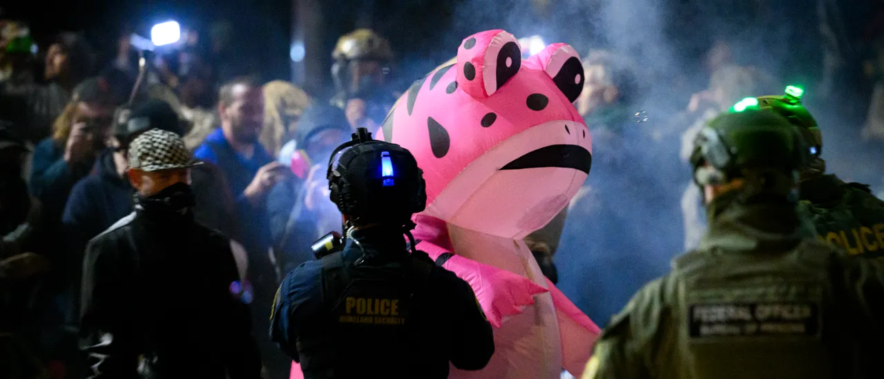 Transgender Anti-ICE Rioter Already Out Of Jail After Butcher Knife Episode